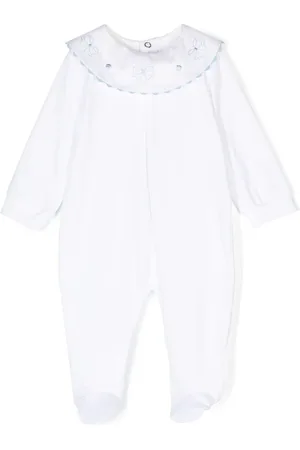 SIOLA Pyjama mit besticktem Kragen
