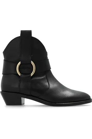 See by Chloé Stiefeletten aus Leder 45mm