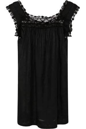 Doen Almadia Kleid mit Spitzenbesatz