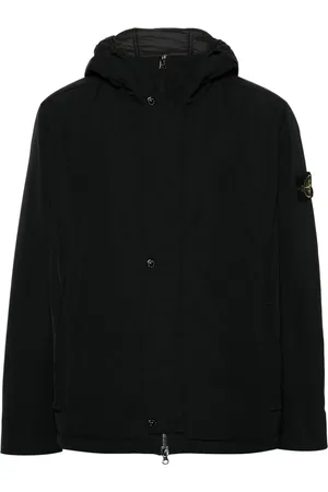 Stone Island Gefütterte Jacke mit Kompass-Patch