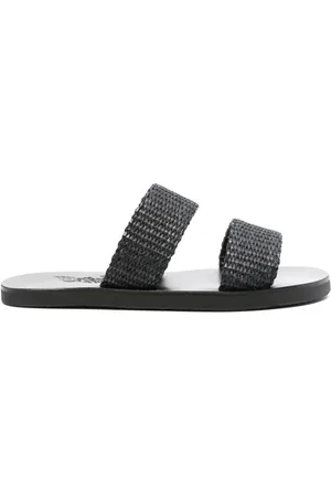 Ancient Greek Sandals Zeus Pantoletten aus Stroh