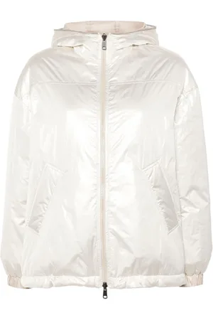 Brunello Cucinelli Wendbare Metallic-Jacke mit Futter