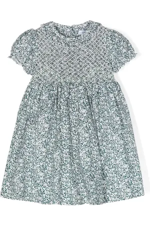 SIOLA Gesmoktes Kleid-Set mit Blumen-Print
