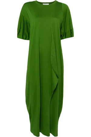 ENFÖLD Kleid mit rundem Ausschnitt