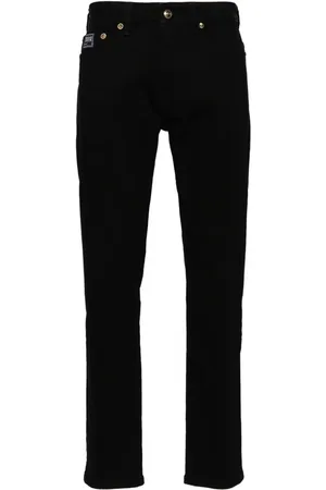 VERSACE Tief sitzende Skinny-Jeans