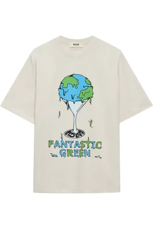 Msgm T-Shirt mit grafischem Print