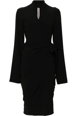Rick Owens Wickelkleid mit Schnürung