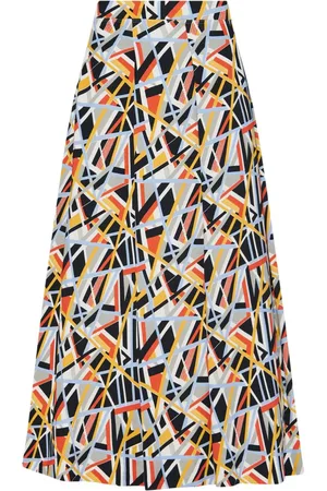ROSETTA GETTY Maxirock mit abstraktem Print