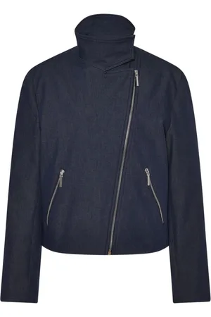 ROSETTA GETTY Twill-Jacke mit Stehkragen