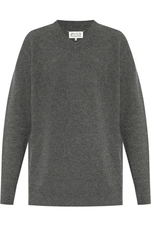 Maison Margiela Pullover mit V-Ausschnitt