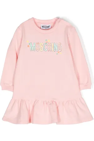 Moschino Jerseykleid mit Logo-Print