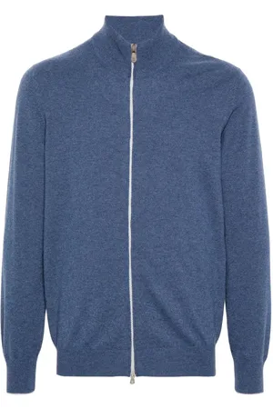 Brunello Cucinelli Pullover aus Kaschmir mit Reißverschluss