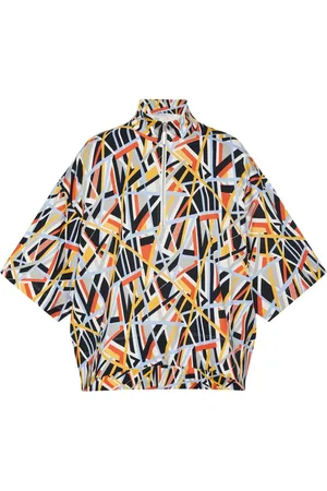 ROSETTA GETTY Poloshirt mit abstraktem Print