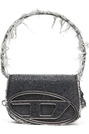Diesel Mini 1DR Schultertasche mit Kristallen