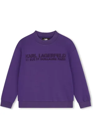 Karl Lagerfeld Sweatshirt mit Logo-Stickerei