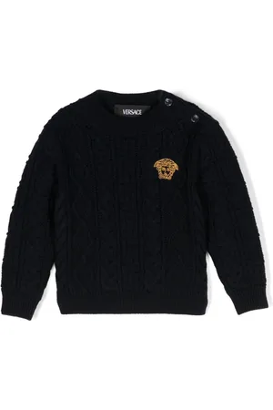 VERSACE Pullover mit Medusa Head-Stickerei