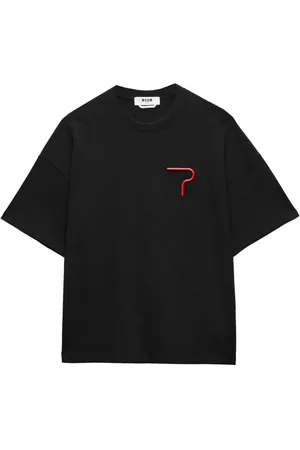 Msgm T-Shirt mit Applikation