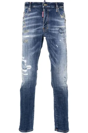 Dsquared2 Skater Skinny-Jeans in Distressed-Optik