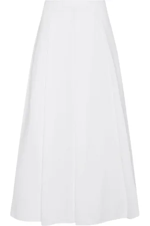 ROSETTA GETTY High-Waist-Maxirock mit Faltendetail