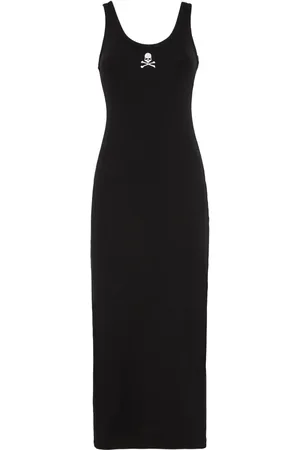 Philipp Plein Kleid mit Totenköpfen