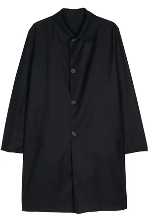Kiton Mantel mit Nadelstreifen