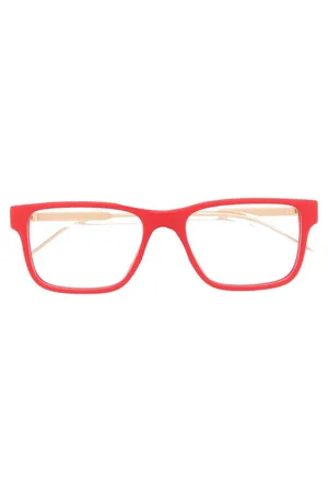 VERSACE Brille mit breitem Gestell