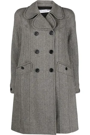 Dior 2000 Doppelreihiger Mantel