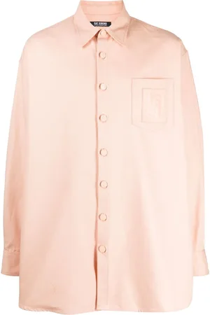 RAF SIMONS Hemd mit Logo-Patch