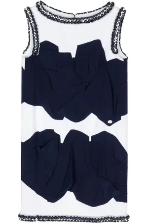 CHANEL 2000 Minikleid mit Volants