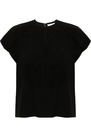 ULLA JOHNSON Kurzärmelige Astra Bluse