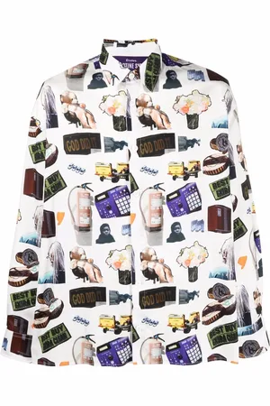Etudes Illusion Hemd mit Print