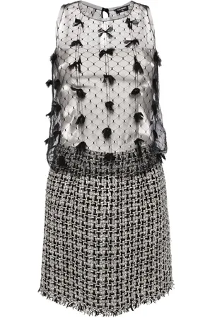 CHANEL 2000s Minikleid im Layering-Look