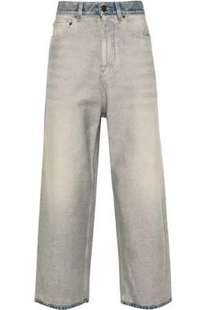 Balenciaga Ausgeblichene Tapered-Jeans