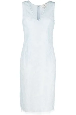 GEMY MAALOUF Midikleid aus Chantilly-Spitze
