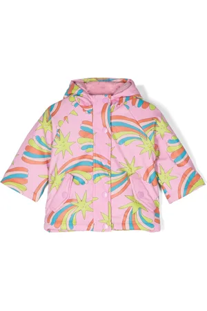 Stella McCartney Regenmantel mit Sternschnuppen-Print