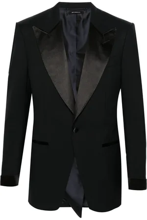 Tom Ford Wollsakko mit Ziernähten