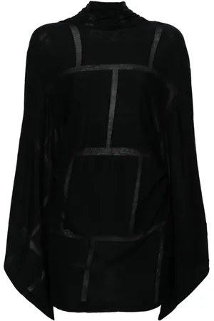 YOHJI YAMAMOTO Drapierter Strickmantel