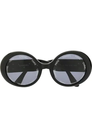 CHANEL 1990 CC Sonnenbrille mit rundem Gestell