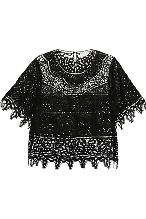 ULLA JOHNSON Aria Bluse aus Spitze