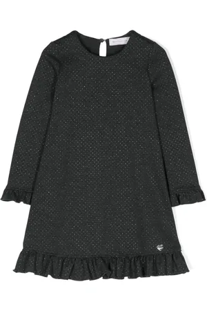 MONNALISA Gerüschtes Kleid mit Polka Dots