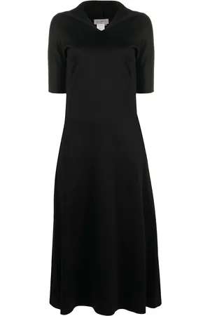 YOHJI YAMAMOTO 1990s Kleid in A-Linie