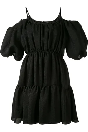 GOEN.J Minikleid mit Ballonärmeln
