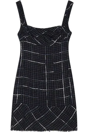 CHANEL 2000 ärmelloses Minikleid aus Tweed