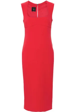 Pinko Mittellanges Kreppkleid