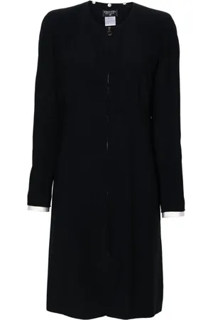 CHANEL 1997 Midikleid aus Krepp
