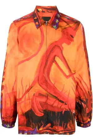Givenchy Graphic-print button-up shirt
