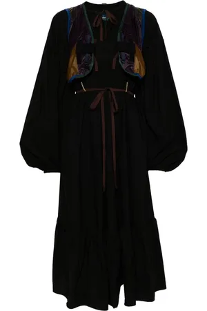 Kolor Kleid mit Einsätzen