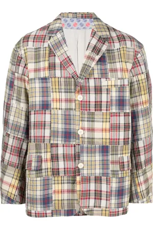 VISVIM Yardbird Jacke im Patchwork-Look