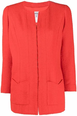 CHANEL 1996 Blazer ohne Kragen