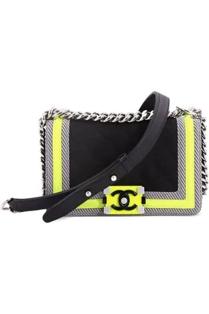 CHANEL 2016 kleine Fluo Boy Schultertasche